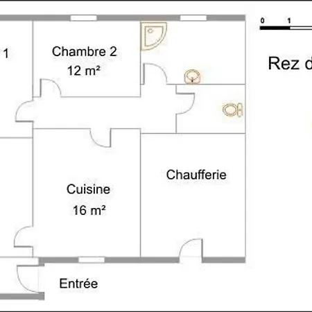 컨트리하우스 Confortable Pour 4 Pers. Avec Piscine Et Terrasse - Fr-1-744-53 *